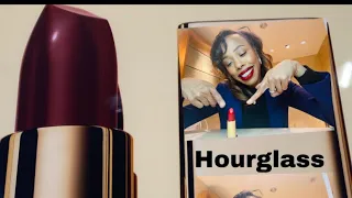 NEW HOURGLASS UNLOCKED LIPSTICKS‼️ TRY ON COLOR SWATCHES…