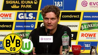 „Nehmen viele gute Dinge mit“ | PK mit Edin Terzic und Niko Kovac | BVB – VfL Wolfsburg 6:0