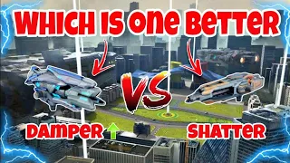 [WR]🔥 Update Damper VS Shatter Weapon Comparison |War Robots|