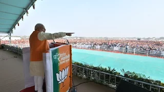 PM Modi's Speech at Parivartan Rally in New Moradabad, Uttar Pradesh