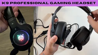 K9 Professional Gaming Headset Review!