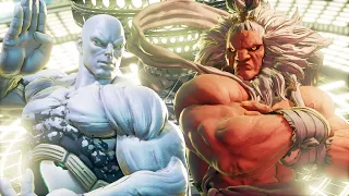 Seth vs Akuma (Hardest AI CPU) - Street Fighter 5