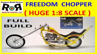Harley Davidson Freedom Chopper 1:8 Scale Revell 7307 -Full Build