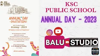 KSC PUBLIC SCHOOL - ANTHIYUR (ANNUAL DAY - 2023)