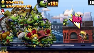 Zombie tsunami 197 level unlock zombie gold mega new 257 brain gameplay