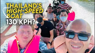 Thailand Longtail Boat is Fastest in The World? Our Reactions After The Ride | VLOG