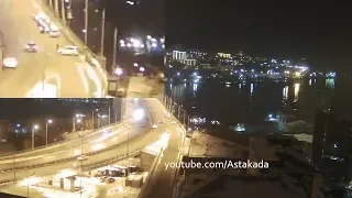 Astakada Владивосток  ДТП 10 марта 2018 Золотой мост