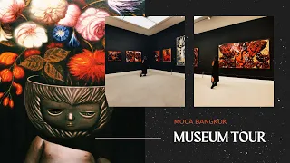 Art Gallery Tour Inside Museum of Contemporary Art  MOCA  Bangkok 🇹🇭Thailand