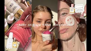 ~asmr skincare tiktok compilation~