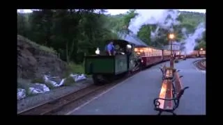 Ffestiniog railway Linda - first coal run