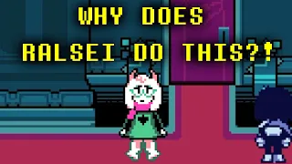 Why Does Ralsei's Sprite "Glitch" here?