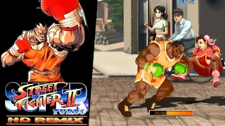 Super Street Fighter 2 Turbo [ HD REMIX ] Balrog #2 Longplay