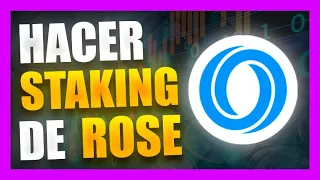 Cómo HACER STAKING de ROSE en Wallet OASIS NETWORK |  Tutorial Paso a Paso ✅