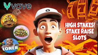 😁🎰 High Stakes Stake Raise Slots! Can we get some HIGH STAKES Bonuses? | SpinItIn.com