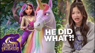 Unicorn Academy FULL EPISODE 4 😱 (reaction!!) | Cartoons for Kids