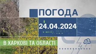 Прогноз погоди в Харкові та Харківській області на 24 квітня