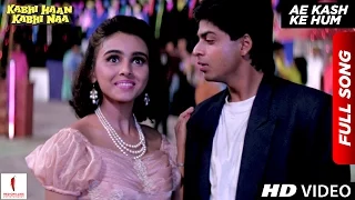 Ae Kash Ke Hum | HD | Full Song | Kabhi Haan Kabhi Naa | Shah Rukh Khan , Suchitra Krishnamurthy