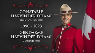 Regimental Funeral for Cst Harvinder Dhami | Funérailles régimentaires pour le gend Harvinder Dhami