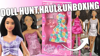 DOLL HUNT, HAUL & UNBOXING Barbie Fashionistas Defa Lucy Fashion Packs