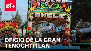Xochimilco: reparación y elaboración de canoas - Despierta