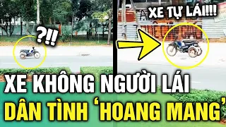 Xe Máy ‘Không Người Lái’ Chạy Bon Bon Trên Đường Khiến Người Dân ‘Hoang Mang’ | TIN 1 PHÚT MỚI