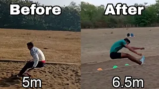 How He Improved His LONG JUMP ?