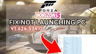 FORZA HORIZON 5 NOT LAUNCHING PC FIX V1.624.534.0|DODI|FITGIRL|STEAM|TEAMKONG|PC