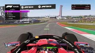 F1 24 - Circuit of the Americas - Austin (United States Grand Prix) - Gameplay (PS5 UHD) [4K60FPS]