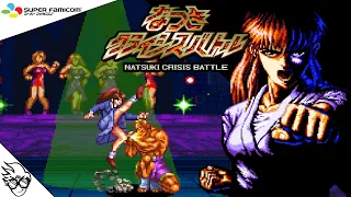 Natsuki Crisis Battle (Super Famicom / 1995) - Natsuki Kisumi [Story Mode: Playthrough]