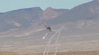 USAF A-10 firing BAE APKWS guided rocket