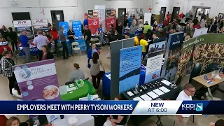 As Perry Tyson plant closure looms closer, employees visit job fair