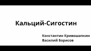 КАЛЬЦИЙ-СИГОСТИН / Константин Кривошапкин, Василий Борисов