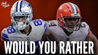 Would you rather: CeeDee Lamb and Nick Chubb Edition