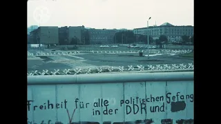 1970er - Berliner Mauer - Reichstagsgebäude - Grenze - West-Berlin - Ost-Berlin - 1970s - 8mm