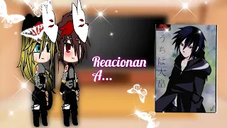 los amigos de  minato y su team + Mikoto , kiyomi y menma Reacionan a minato y a...