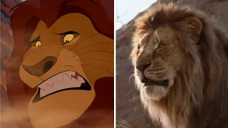 Lion King 2019 reused takes from the 1994 movie