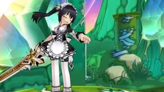 [Elsword]Elesis"s maid suit-all pose