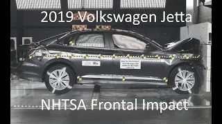 2019-2021 Volkswagen Jetta NHTSA Frontal Impact