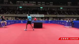 Sathiyan Gnanasekaran breezes past legendary player Chuang Chih Yuan