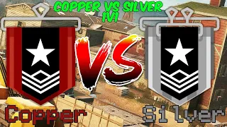 1v1 Copper Vs Sliver In Rainbow Six Siege