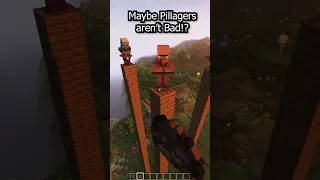 Pillagers aren't Bad | Minecraft #shorts