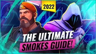 ULTIMATE Smokes Guide! Best SMOKES For EACH MAP! - Valorant Controller Guide