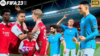 FIFA 23 - Arsenal vs Man City - Premier League - Full Match 4K Gameplay