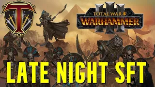 Late Night SINGLE FACTION TOURNAMENT | Total War Warhammer 3