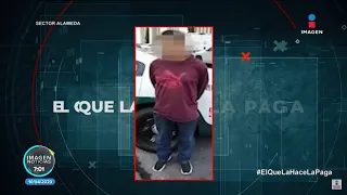 Así cayó un ladrón de bicicletas en calles del Centro Histórico de CDMX | Noticias con Francisco Zea