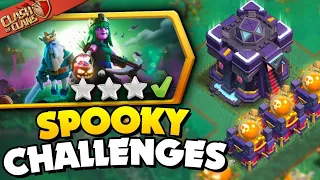 Easily 3 Star the Spooky Challenges (Clash of Clans) __TOPGAMER13___.