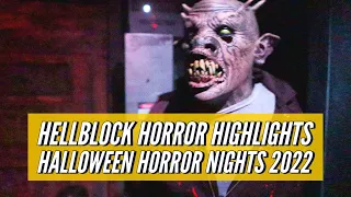 Hellblock Horror Haunted House HIGHLIGHTS - Halloween Horror Nights 2022