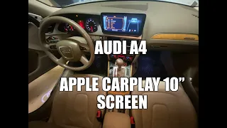 Audi A4 Wireless Apple Carplay 10.25" screen Android Auto Linux