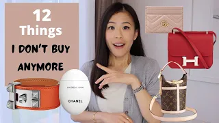 Things I No Longer Buy| Luxury Items I Don't Waste Money On| My worst investment designer purchases.