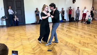 Ariadna Fernando workshop (milonga fancy steps) Quiero Verte 2023